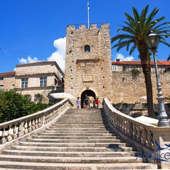 korcula stairs tour