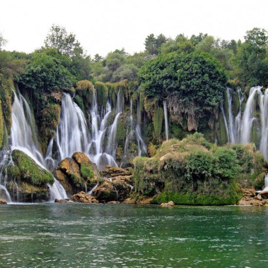 famous kravica waterfalls in bosnia and herzegovina