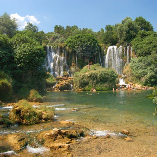 kravica waterfalls, bosnia and hercegovina