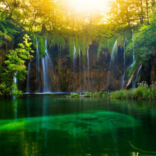 plitvice park in croatia